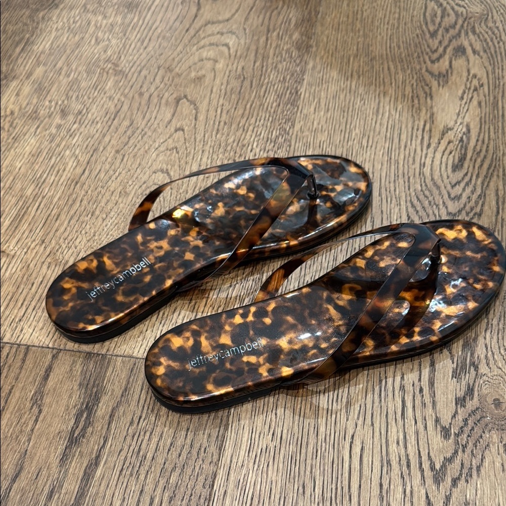 Jeffrey Campbell Tortoise Shell Sandals
